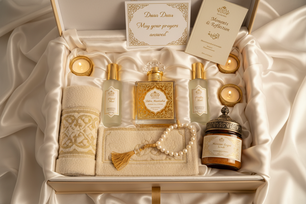 Sakoon Gift — Women's Luxury Gift Box with Body Scrub